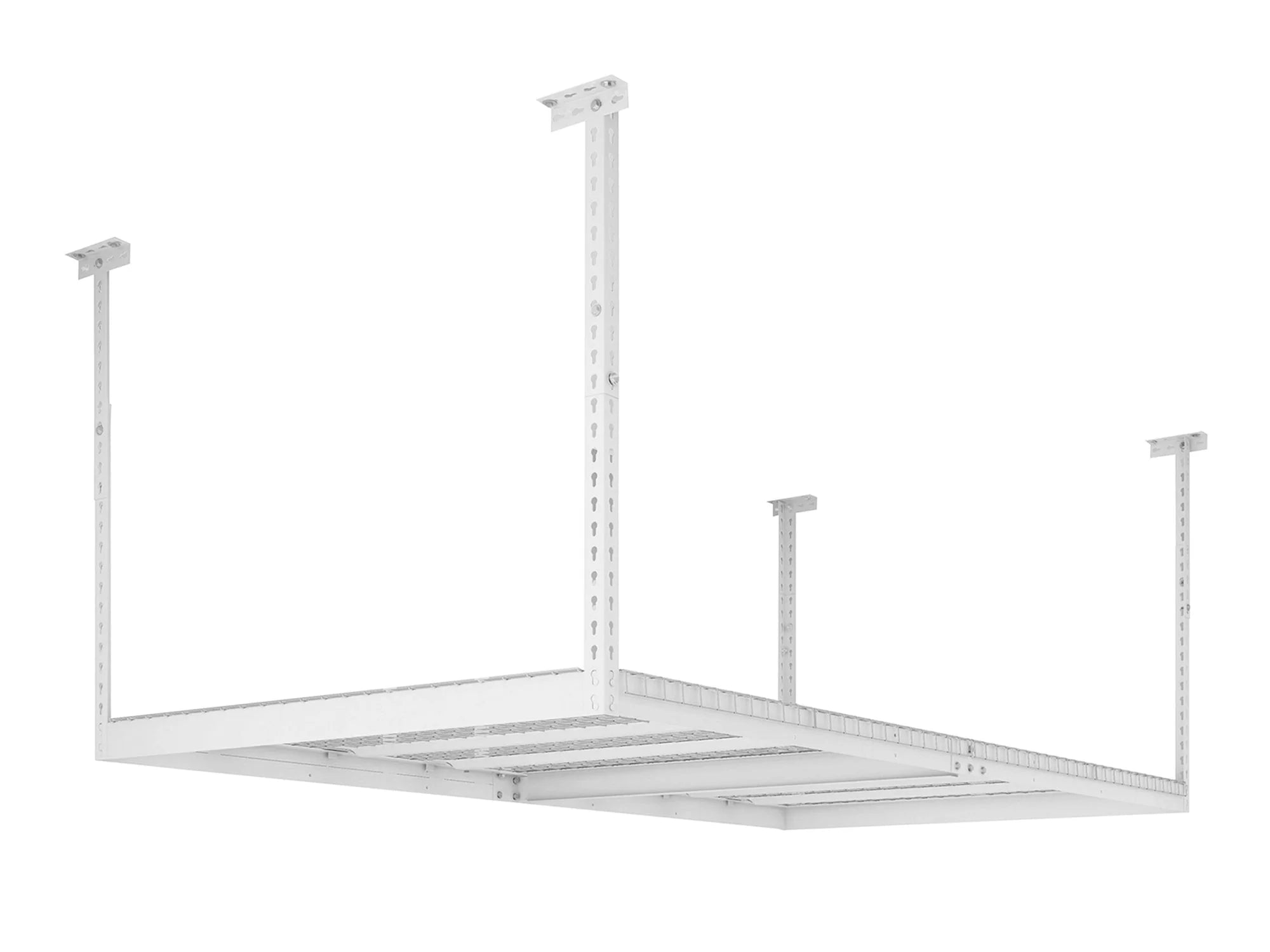 Versarac 4' X 8' Adjustable Overhead Rack · Heavy-Gauge Steel · 600 Lbs Capacity · Ceiling-Mounted