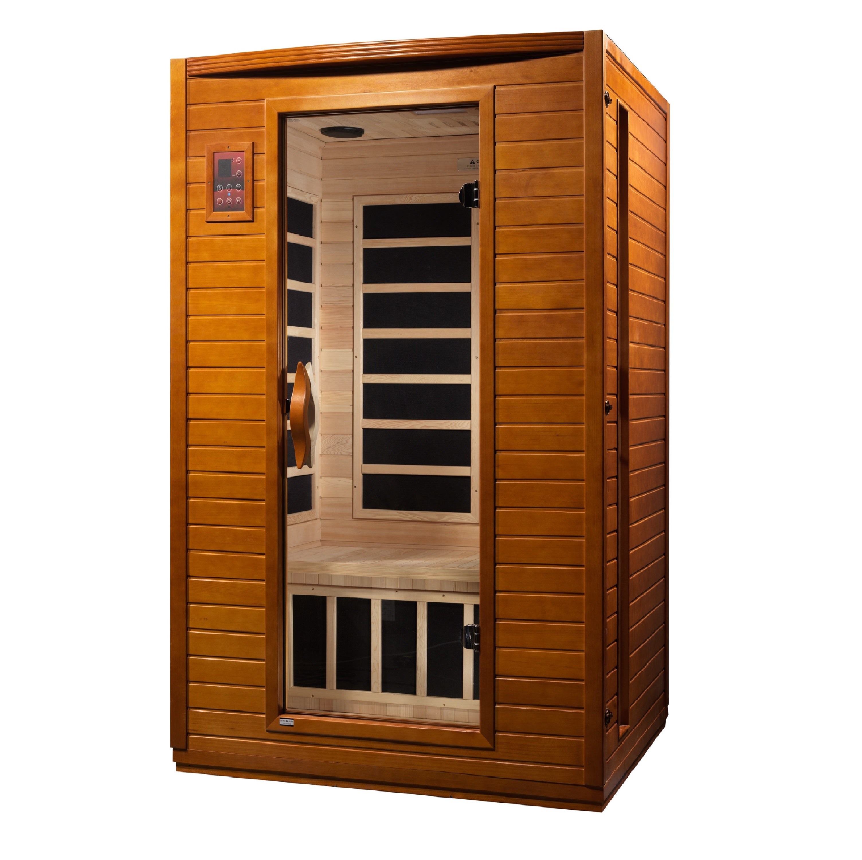 Dynamic Cordoba Elite 2-person Ultra Low EMF (Between 3-5MG) FAR Infrared Sauna (Canadian Hemlock)