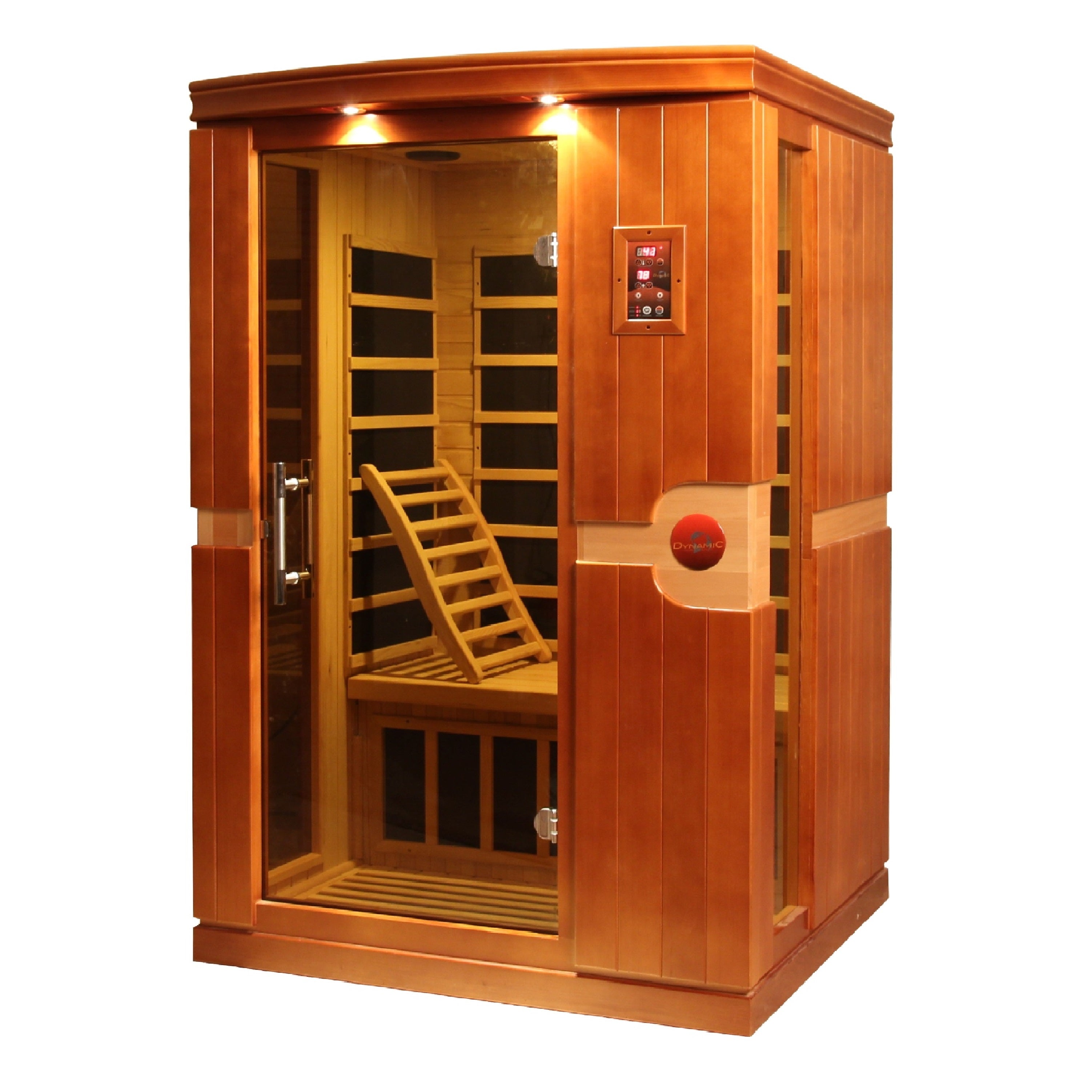 Dynamic Venice Elite 2-person Ultra Low EMF (Between 3-5MG) FAR Infrared Sauna (Canadian Hemlock)