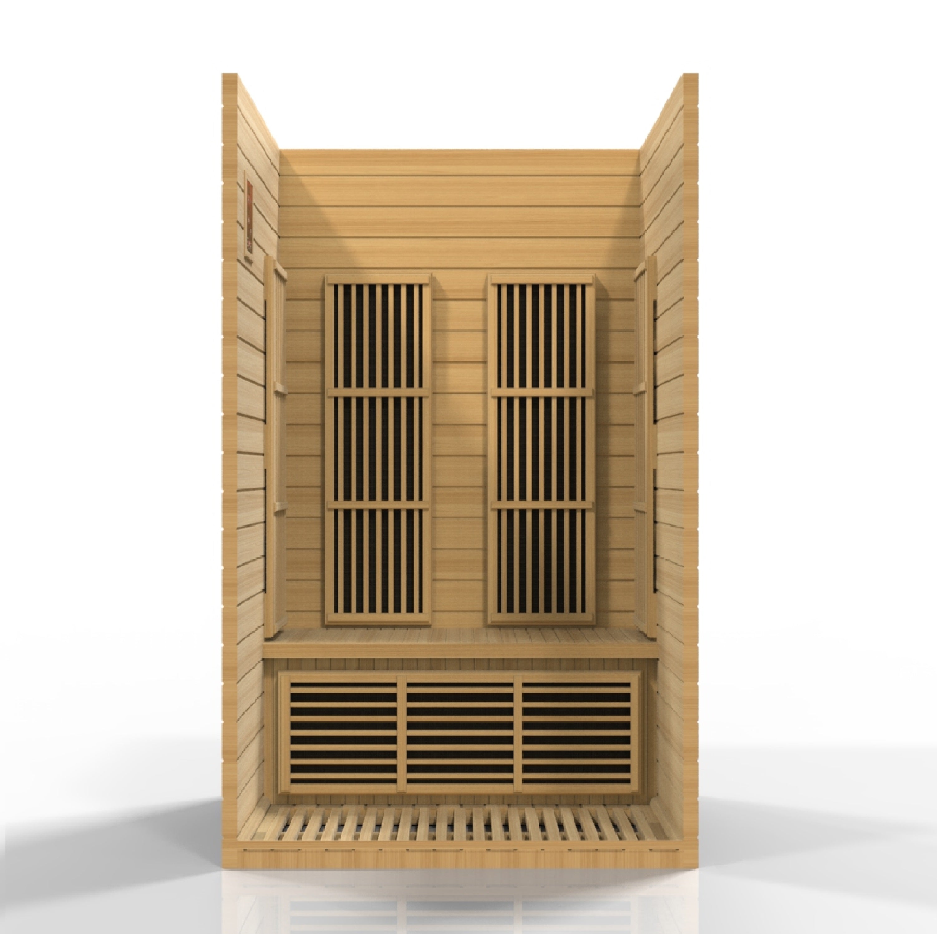 Maxxus Seattle 2-Person Near Zero EMF (Under 3MG) FAR Infrared Sauna (Canadian Hemlock)