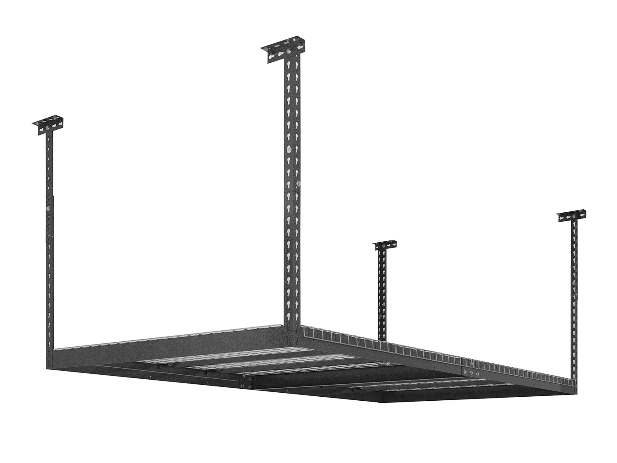 Versarac 4' X 8' Adjustable Overhead Rack · Heavy-Gauge Steel · 600 Lbs Capacity · Ceiling-Mounted