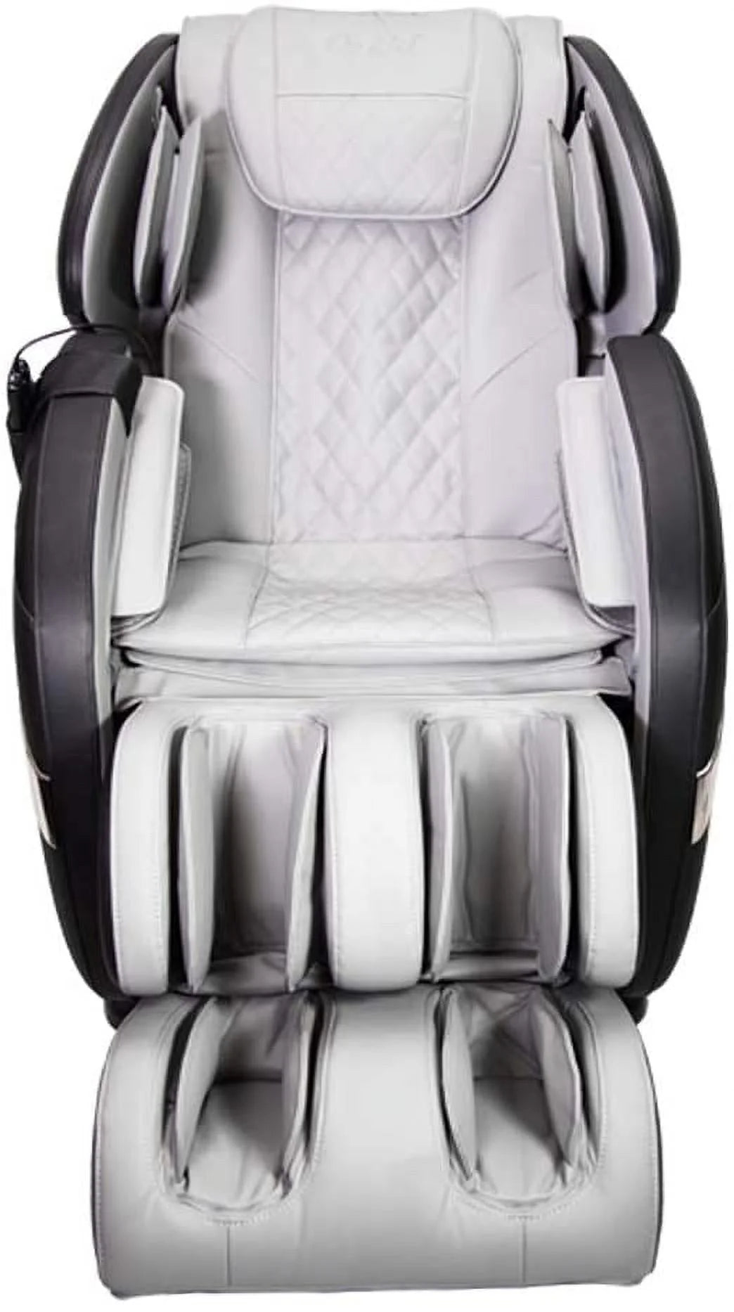 OS Champ Zero Gravity Full Body Massage Chair Recliner, Cream/Taupe