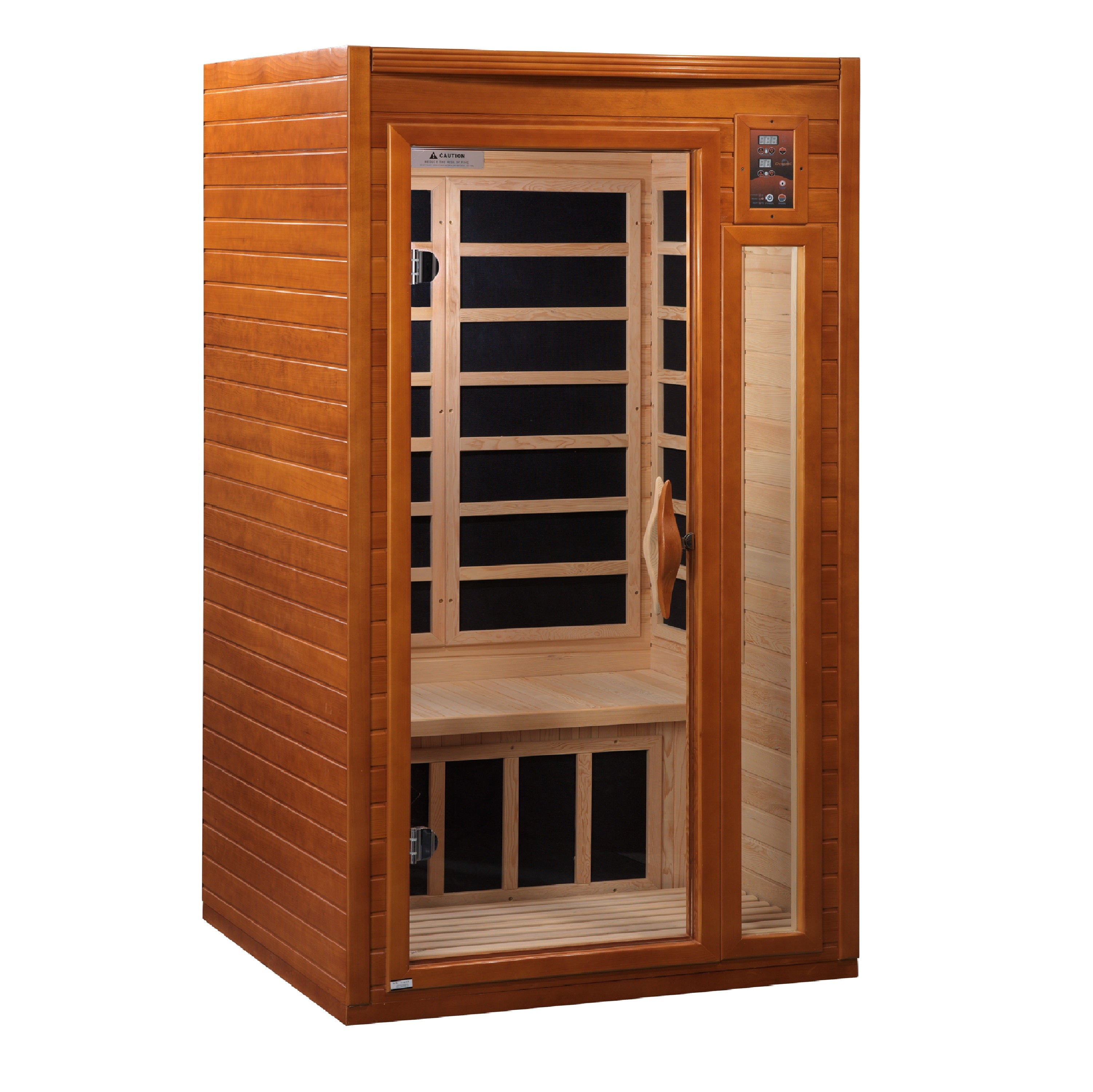 Dynamic Barcelona Elite 1-2-person Ultra Low EMF (Between 3-5MG) FAR Infrared Sauna (Canadian Hemlock)