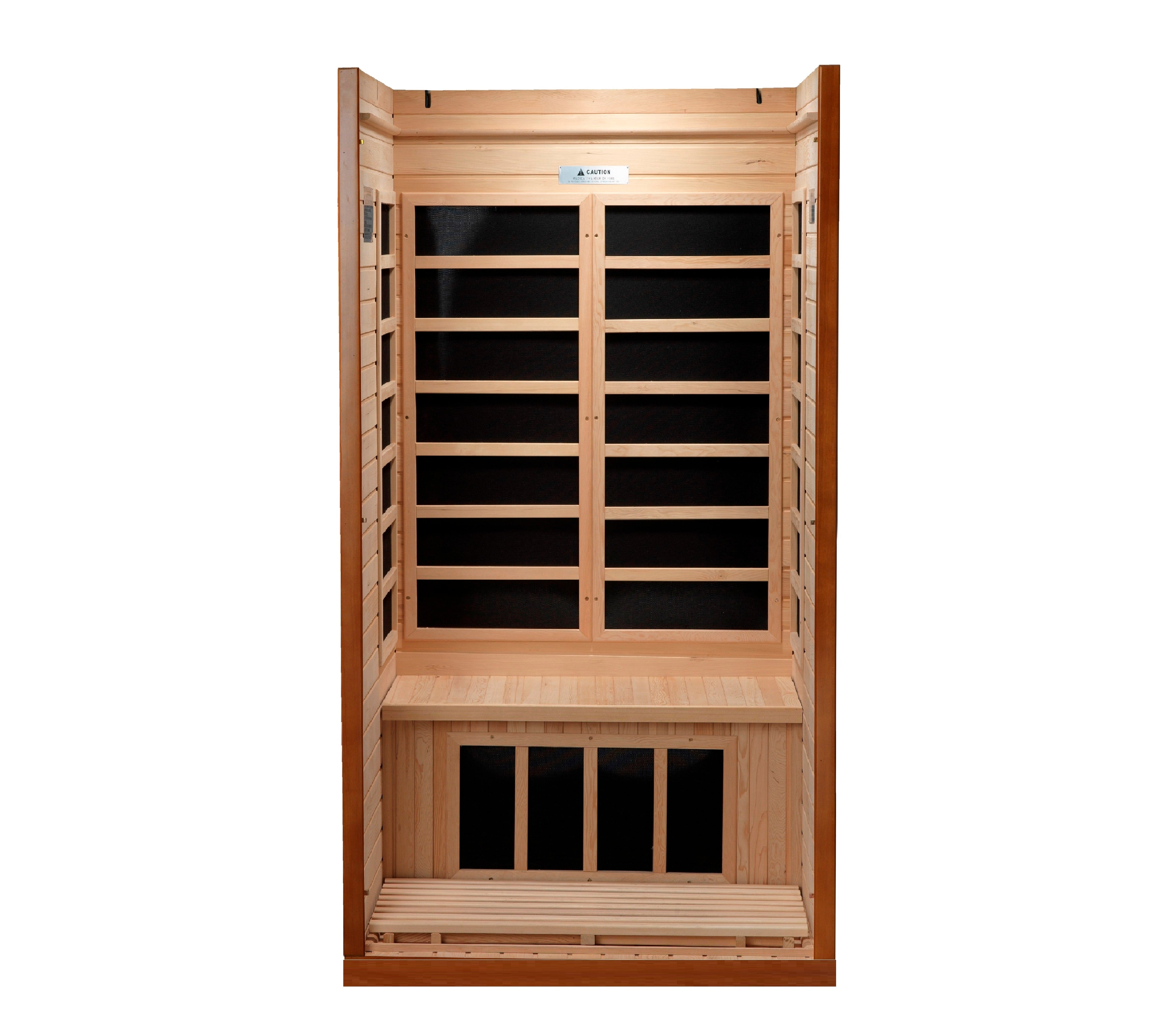 Dynamic Barcelona Elite 1-2-person Ultra Low EMF (Between 3-5MG) FAR Infrared Sauna (Canadian Hemlock)