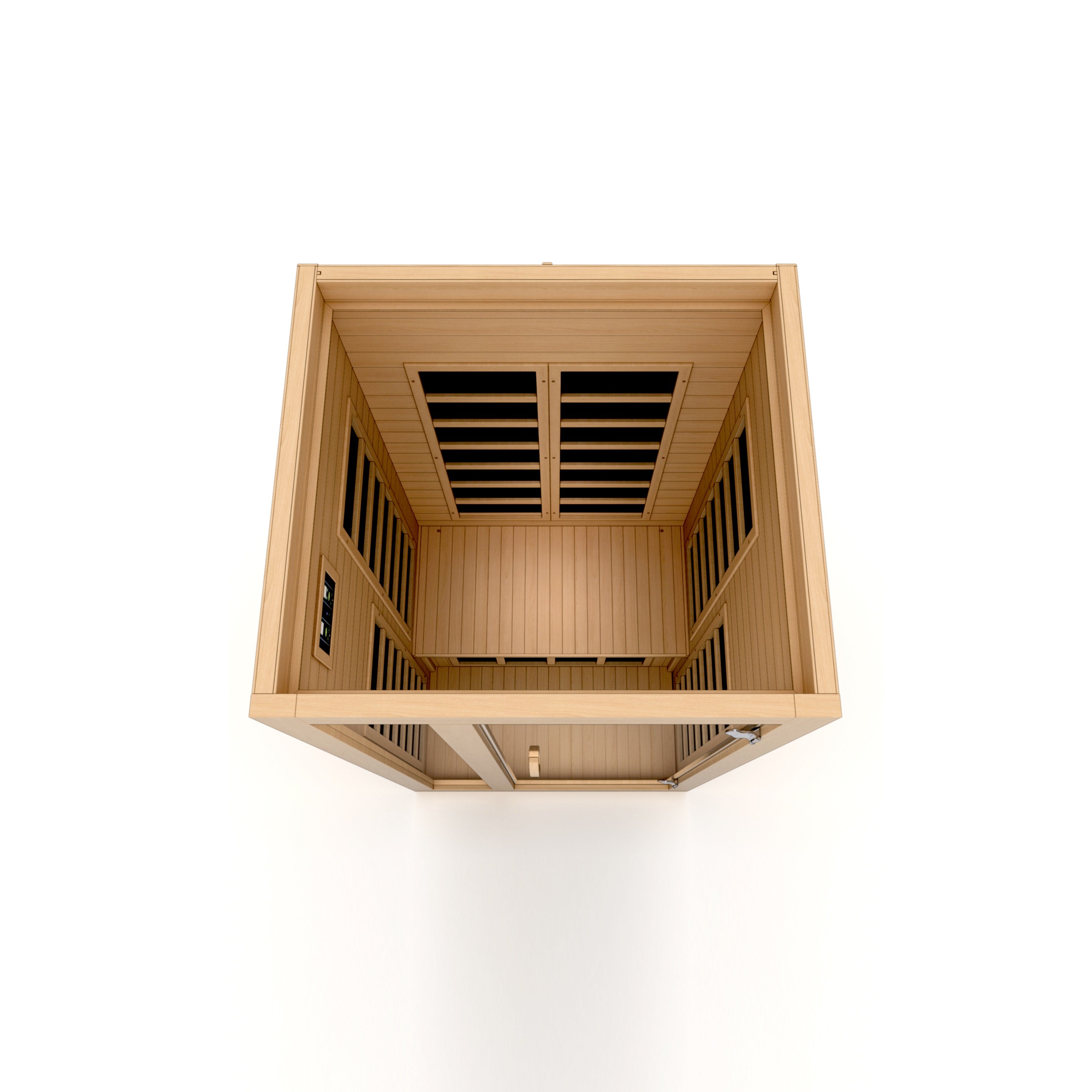 Dynamic Gracia Elite 1-2-person Ultra Low EMF (Between 3-5MG) FAR Infrared Sauna (Canadian Hemlock)