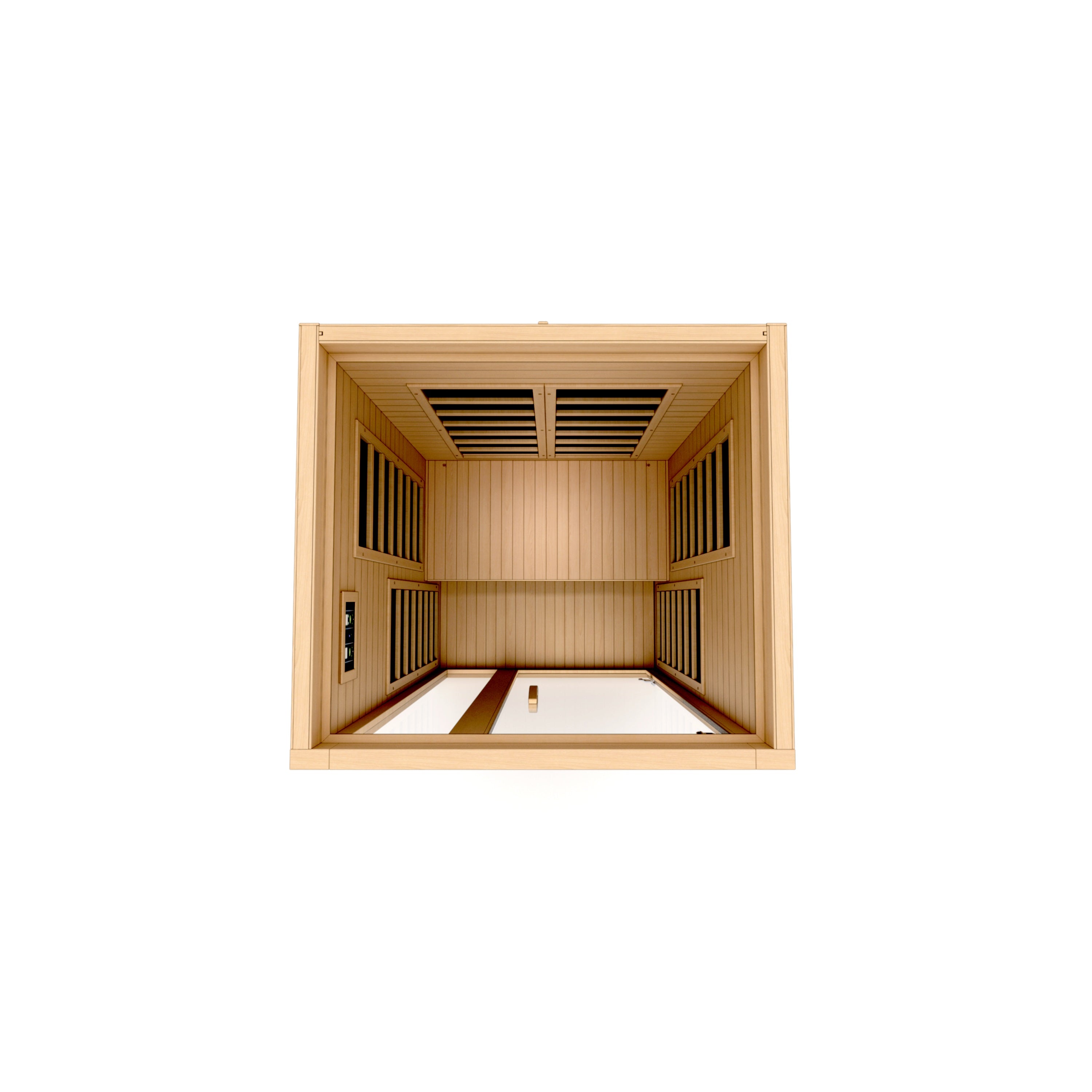 Dynamic Gracia Elite 1-2-person Ultra Low EMF (Between 3-5MG) FAR Infrared Sauna (Canadian Hemlock)