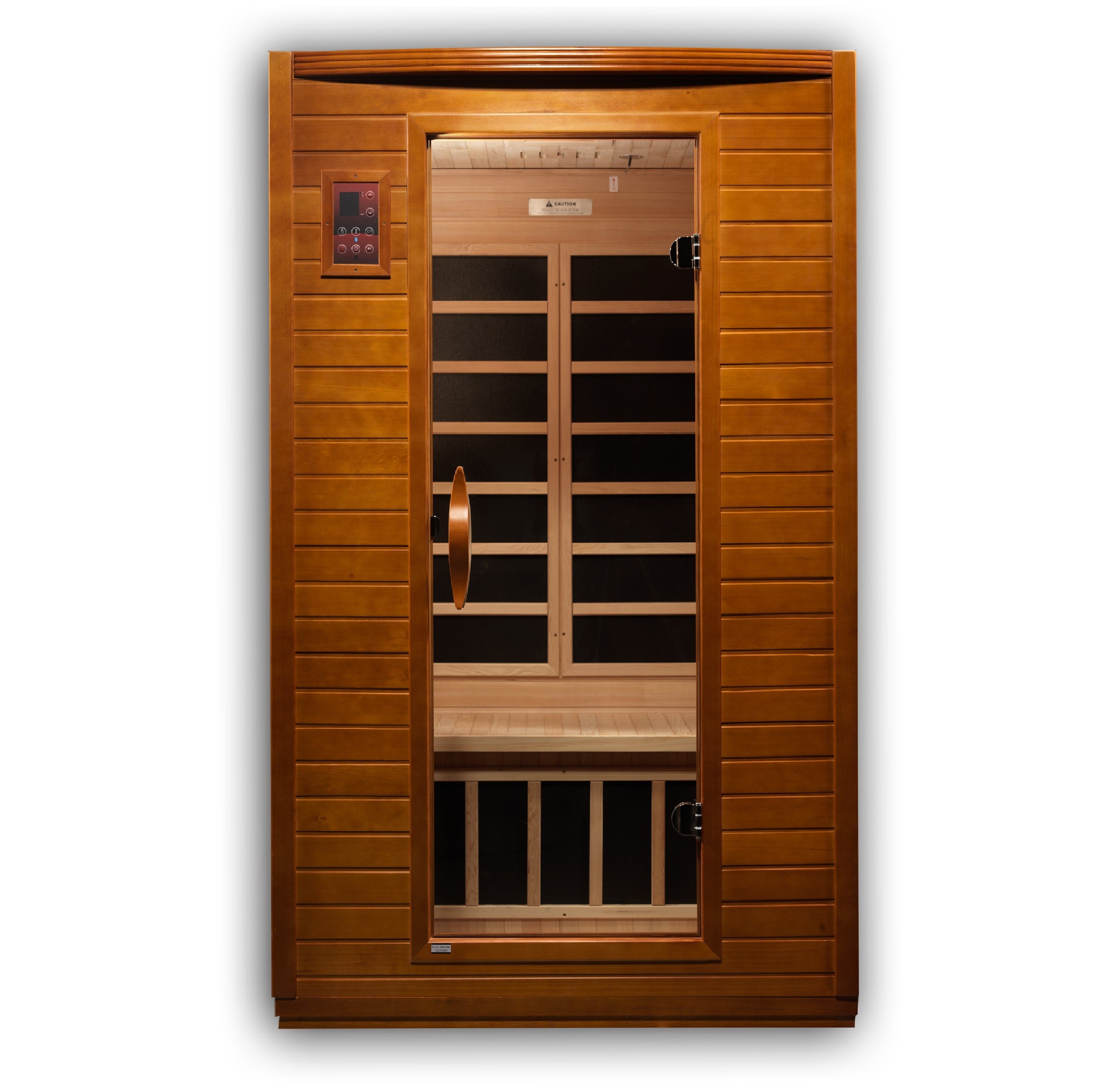 Dynamic Cordoba Elite 2-person Ultra Low EMF (Between 3-5MG) FAR Infrared Sauna (Canadian Hemlock)