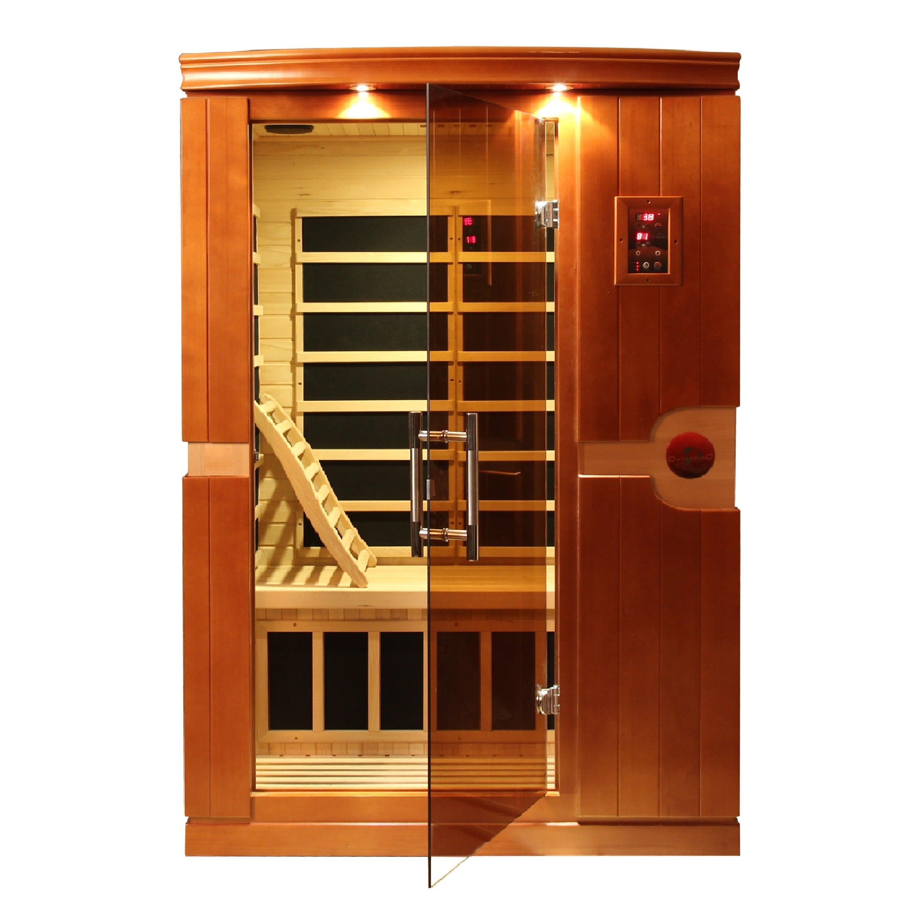 Dynamic Venice Elite 2-person Ultra Low EMF (Between 3-5MG) FAR Infrared Sauna (Canadian Hemlock)