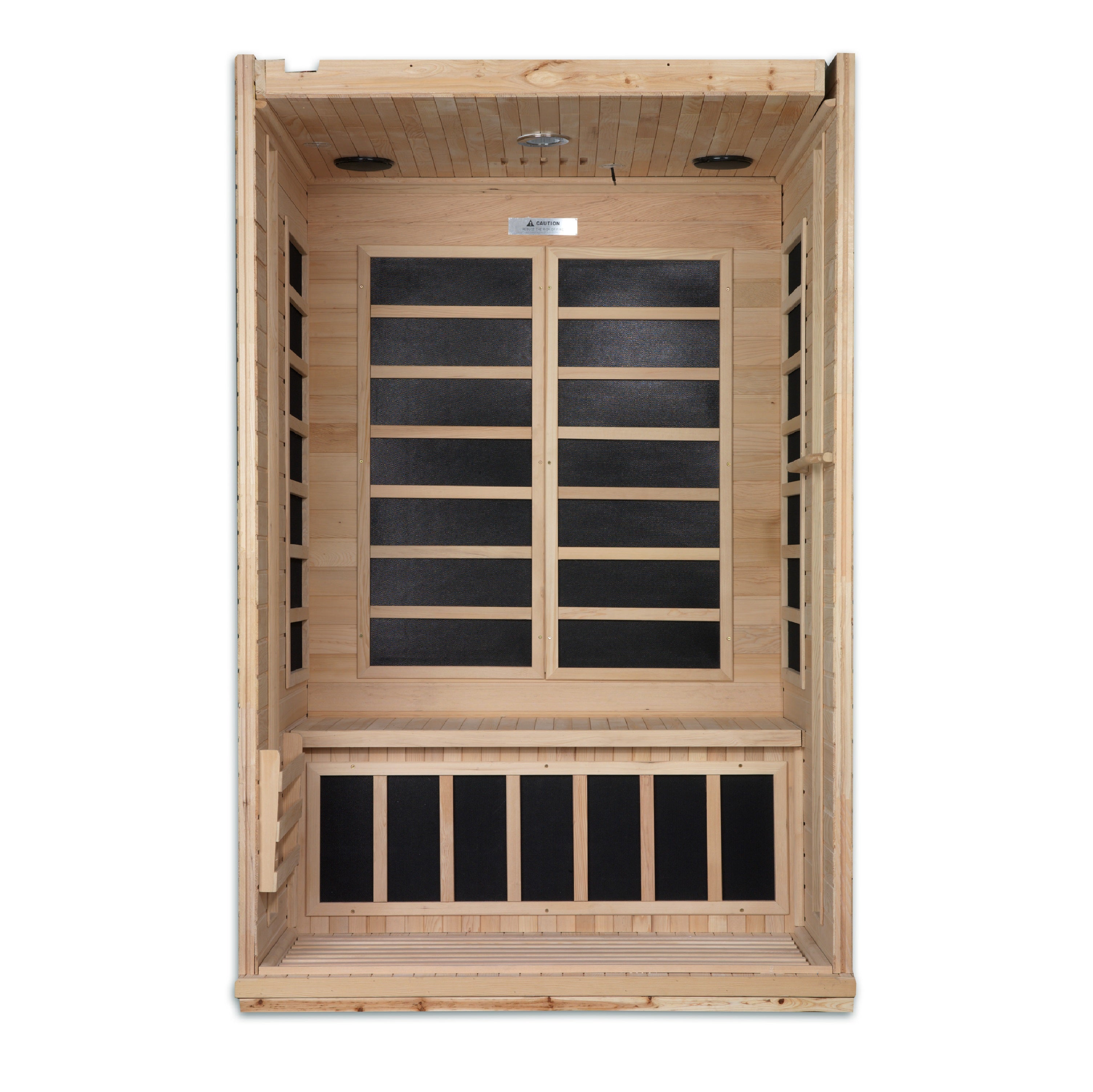 Dynamic Venice Elite 2-person Ultra Low EMF (Between 3-5MG) FAR Infrared Sauna (Canadian Hemlock)