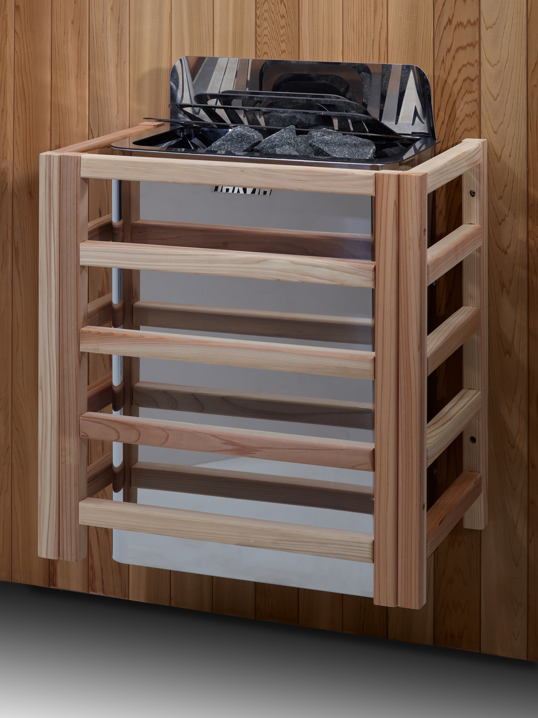 Golden Designs "Kuusamo Edition" 6 Person Indoor Traditional Sauna (GDI-7206-01) - Canadian Red Cedar Interior