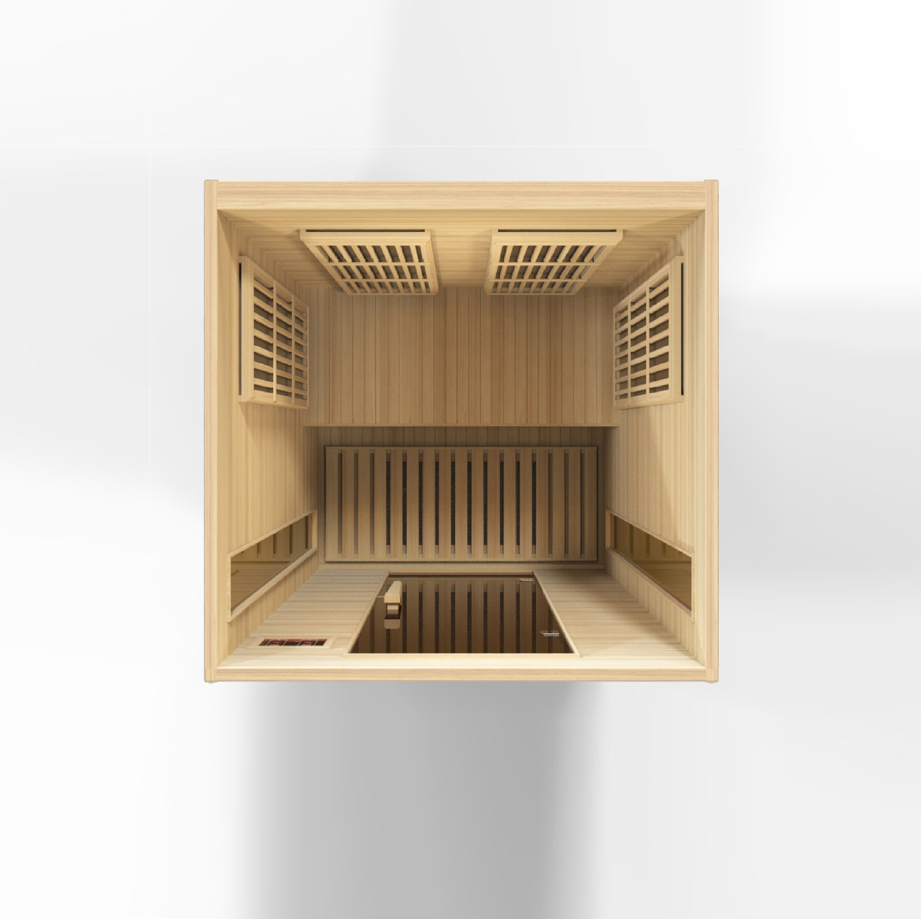 Maxxus 2-Person Near Zero EMF (Under 3MG) FAR Infrared Sauna (Canadian Red Cedar)