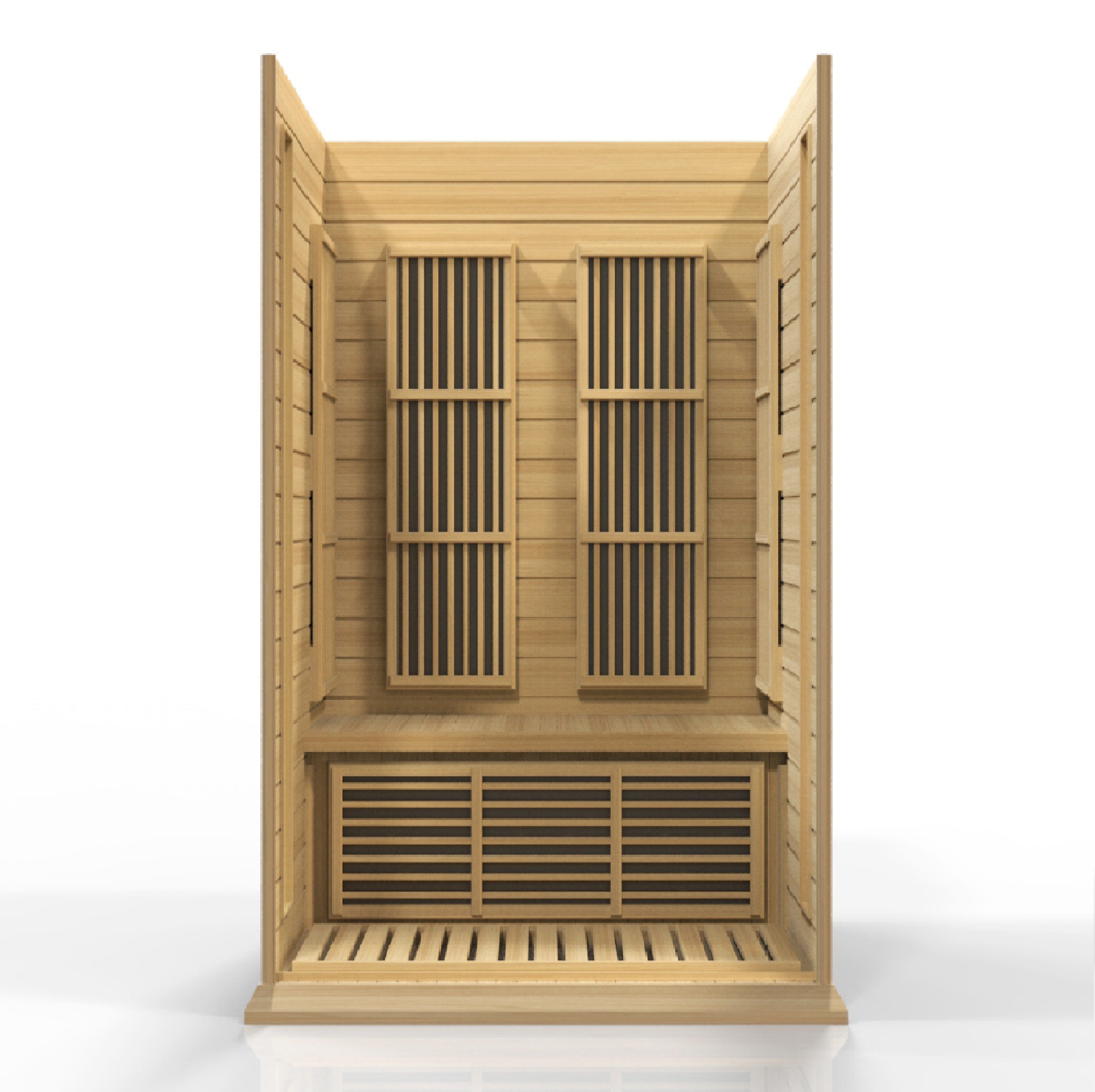 Maxxus 2-Person Near Zero EMF (Under 3MG) FAR Infrared Sauna (Canadian Red Cedar)