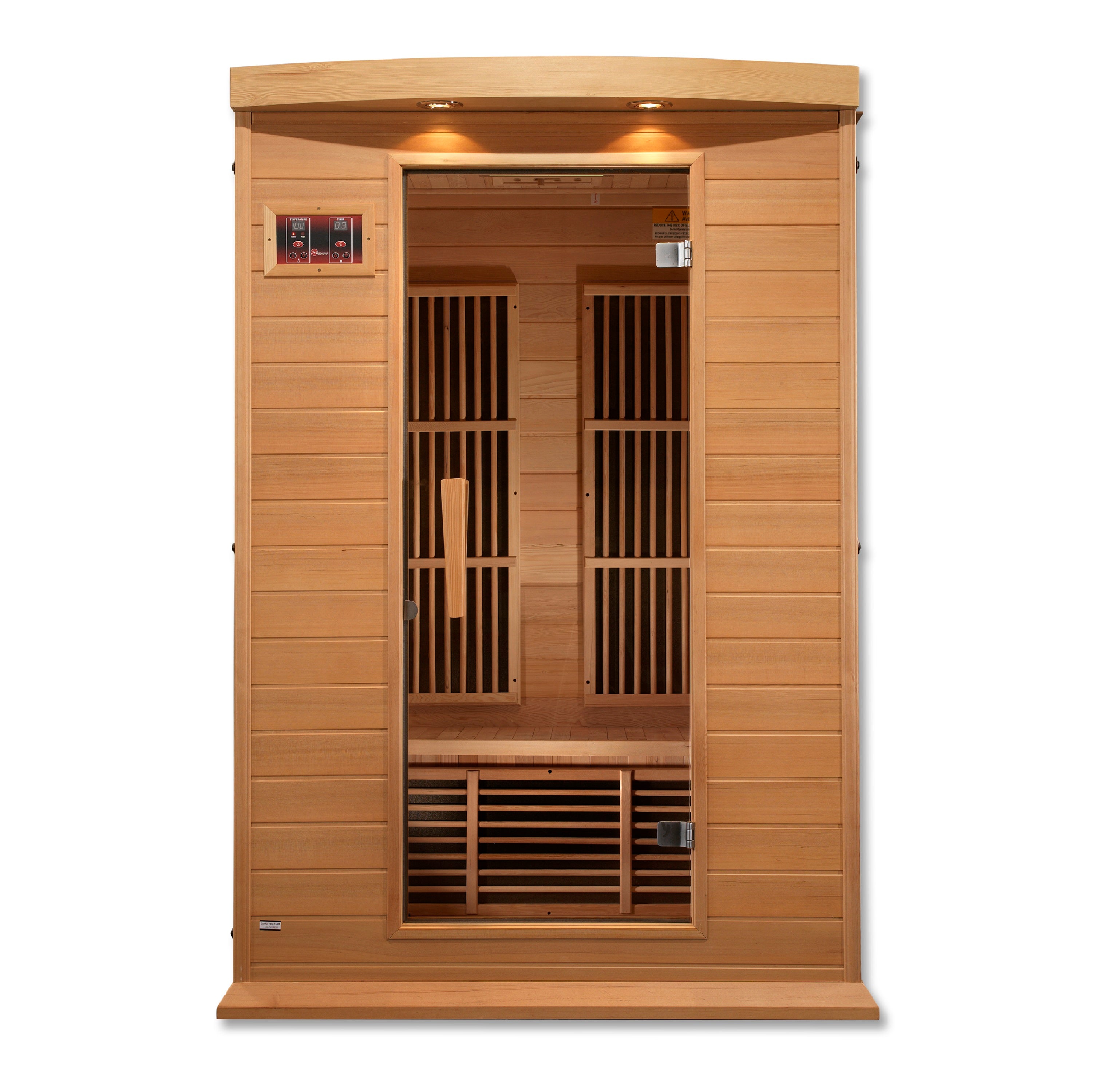Maxxus 2-Person Near Zero EMF (Under 3MG) FAR Infrared Sauna (Canadian Red Cedar)