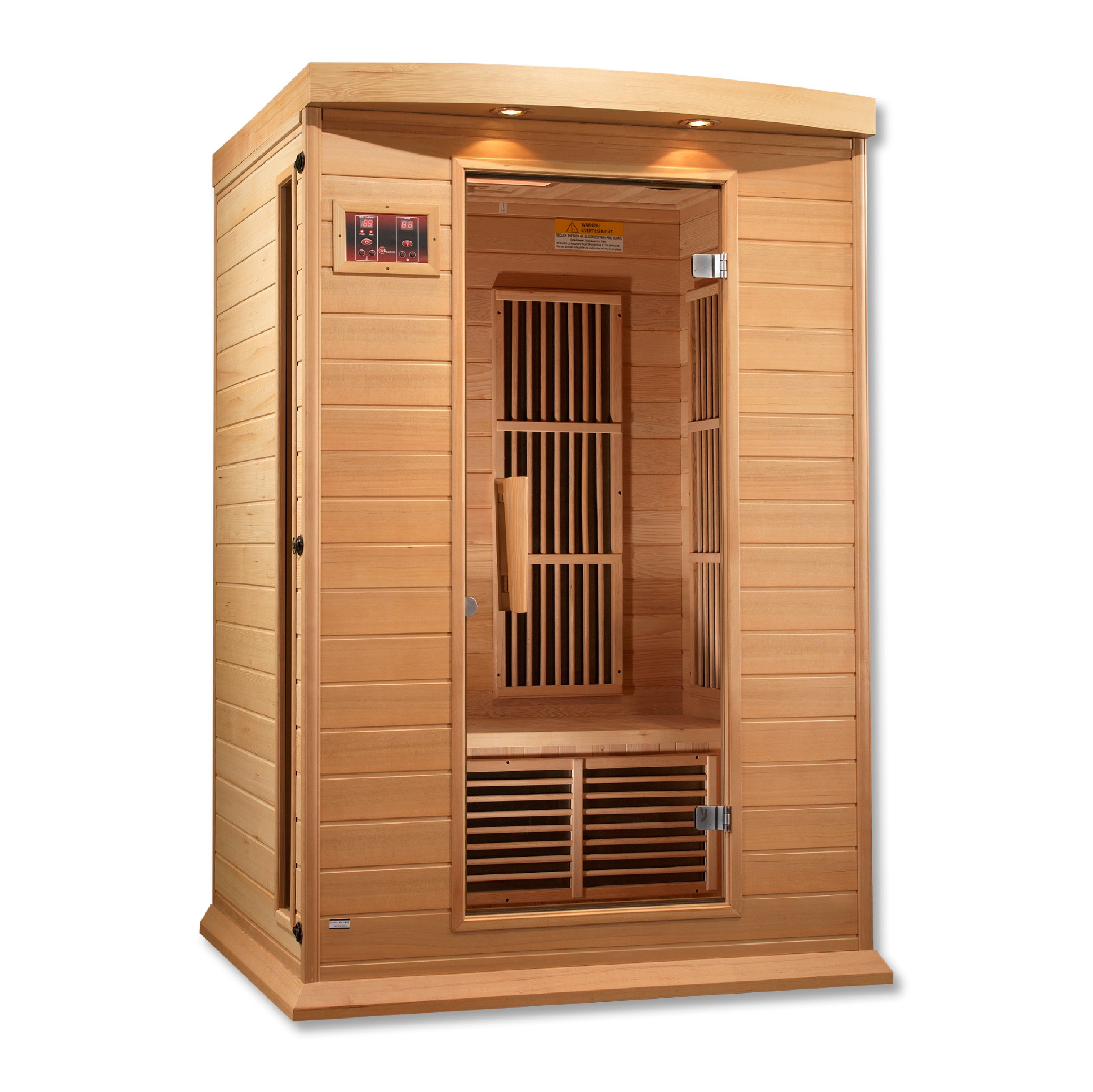 Maxxus 2-Person Near Zero EMF (Under 3MG) FAR Infrared Sauna (Canadian Red Cedar)